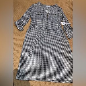 Emma & Michele geometric design dress